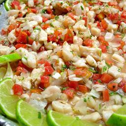 Australian Memos Shrimp Ceviche Dinner