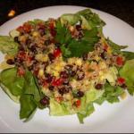 Australian Black Bean Red Pepper Corn and Quinoa Salad Breakfast