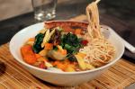 American Roasted Squash and Ginger Noodle Soup With Winter Vegetables Recipe Dinner