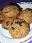 American Blueberry Flax Muffins Dessert