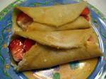 American Strawberries and Cream Crepes 2 Breakfast