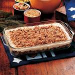 Australian Toasted Pecan Pudding Dessert