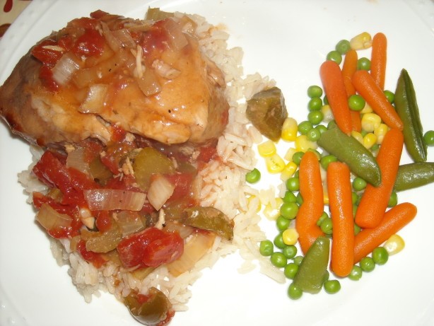 Australian A Little of Everything Pork Chops Dinner