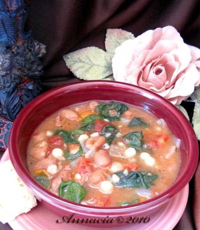 Australian Spinach Minestrone 1 Dinner