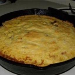 Australian Verns Big Skillet Cheddar Cornbread Recipe pts Drink