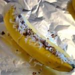 American Campfire Banana Splits Recipe Dessert