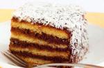 American Coffee Lamington Cake Recipe Dessert