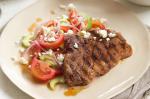 Canadian Chargrilled Lamb Chops With Greek Salad Recipe Dinner
