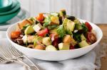 Australian Avocado Panzanella Salad Recipe Appetizer