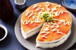 Australian Smoked Salmon Sushi pie Recipe Appetizer