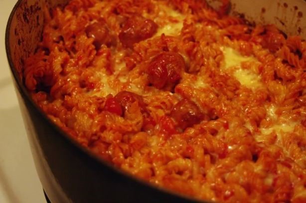 Italian Baked Penne with Italian Sausage 1 Dinner