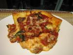 Italian Deepdish Florentine Pizza Dinner