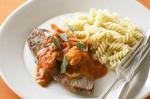 British Veal With Tomato And Bocconcini Sauce Recipe Dinner