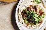 American Beef Burritos With Lentils Rocket And Guacamole Recipe Dinner