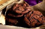 American Fudgy Chocolate Caramel Biscuits Recipe Dessert