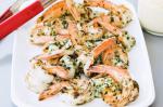 Moroccan Chermoula Butterflied Prawns With Aioli Recipe Appetizer