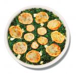 Australian Currycreamed Spinach and Tofu or Pork With Potato Crust Recipe Appetizer