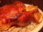 Australian Appleglazed Roast Chicken and Rice BBQ Grill