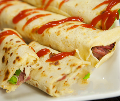 American Pastramiwraps Appetizer