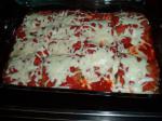 American Lasagna Rolls With Black Beans and Spinach Appetizer