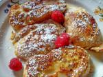 French French Toast With Creamy Maple Syrup Dessert
