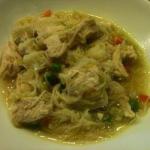 British Chicken Soup Pot with Pasta Appetizer