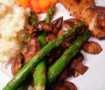 Australian Asparagus and Mushroom Saute 2 Appetizer