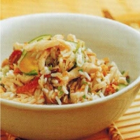 Lebanese Wild Rice And Roast Chicken Salad Appetizer