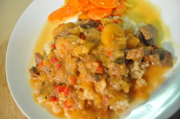 American Lamb and Apricot Stew Dinner