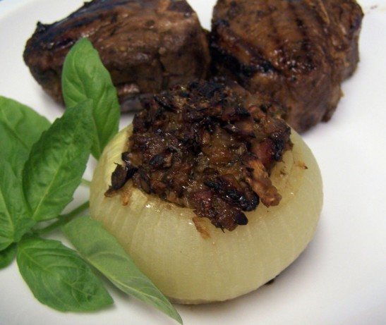 American Baked Stuffed Sweet Onions Dinner