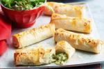 Australian Cheese Potato And Herb Filo Parcels Recipe Appetizer
