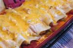 Mexican Awesome Easy Cheese and Chicken Enchiladas Dinner