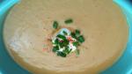 Canadian Chilled Tomato and Avocado Soup Recipe Appetizer