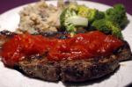 American Peppered Steak With  Star Gourmet Steak Sauce Dinner