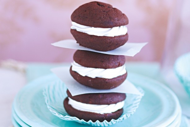 Australian Chocolate and Marshmallow Whoopies Recipe Dessert