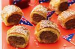 Australian Fair Dinkum Mini Sausage Rolls Recipe Appetizer
