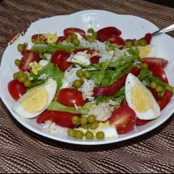 Chilean Rice Salad with Tuna Appetizer