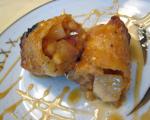 British Apple Egg Rolls Appetizer