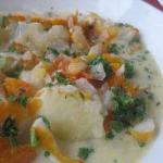 American Chowder from Smoked Haddock Appetizer