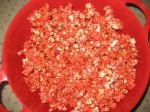 Canadian Red Hot Cinnamon Candy Popcorn Appetizer