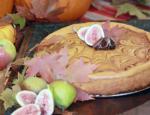 American Roasted Pumpkin and Salted Caramel Cheesecake Dessert