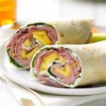 American Tropical Beef Wrap Appetizer