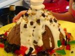American Michaels Fabulous Chocolate Mountain Ice Cream Cake Dessert