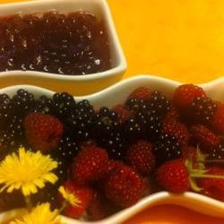 American Jam Raspberrysingleflower Dessert