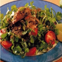Canadian Warm Beef And Watercress Salad Appetizer