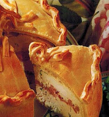 Canadian Chicken And Ham Pie Appetizer