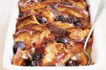 Black Cherry Brioche Pudding Recipe recipe