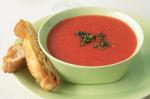 Canadian Roast Tomato And Capsicum Soup Recipe Appetizer