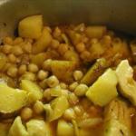 Chickpea and Artichoke Stew recipe