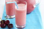 American Cherry Breakfast Smoothies Recipe Appetizer